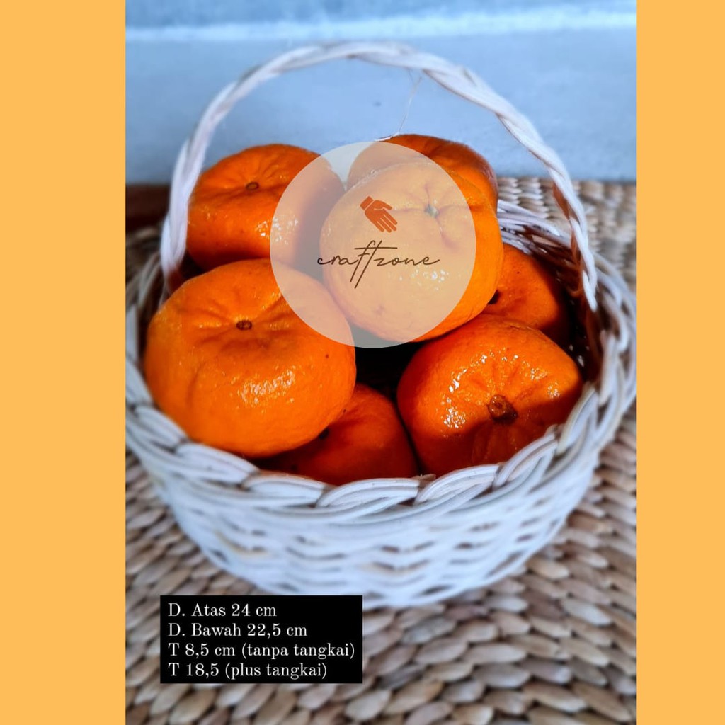 Craftzone Keranjang Buah Makanan Rotan Murah Parcel Hantaran Pernikahan Hampers Unik Handmade