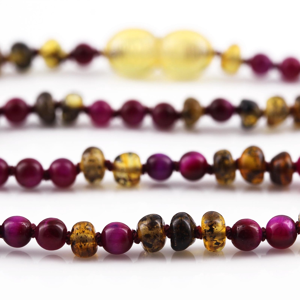 AGL30 Kalung Amber Tumbuh Gigi Bayi By Carlis Baby