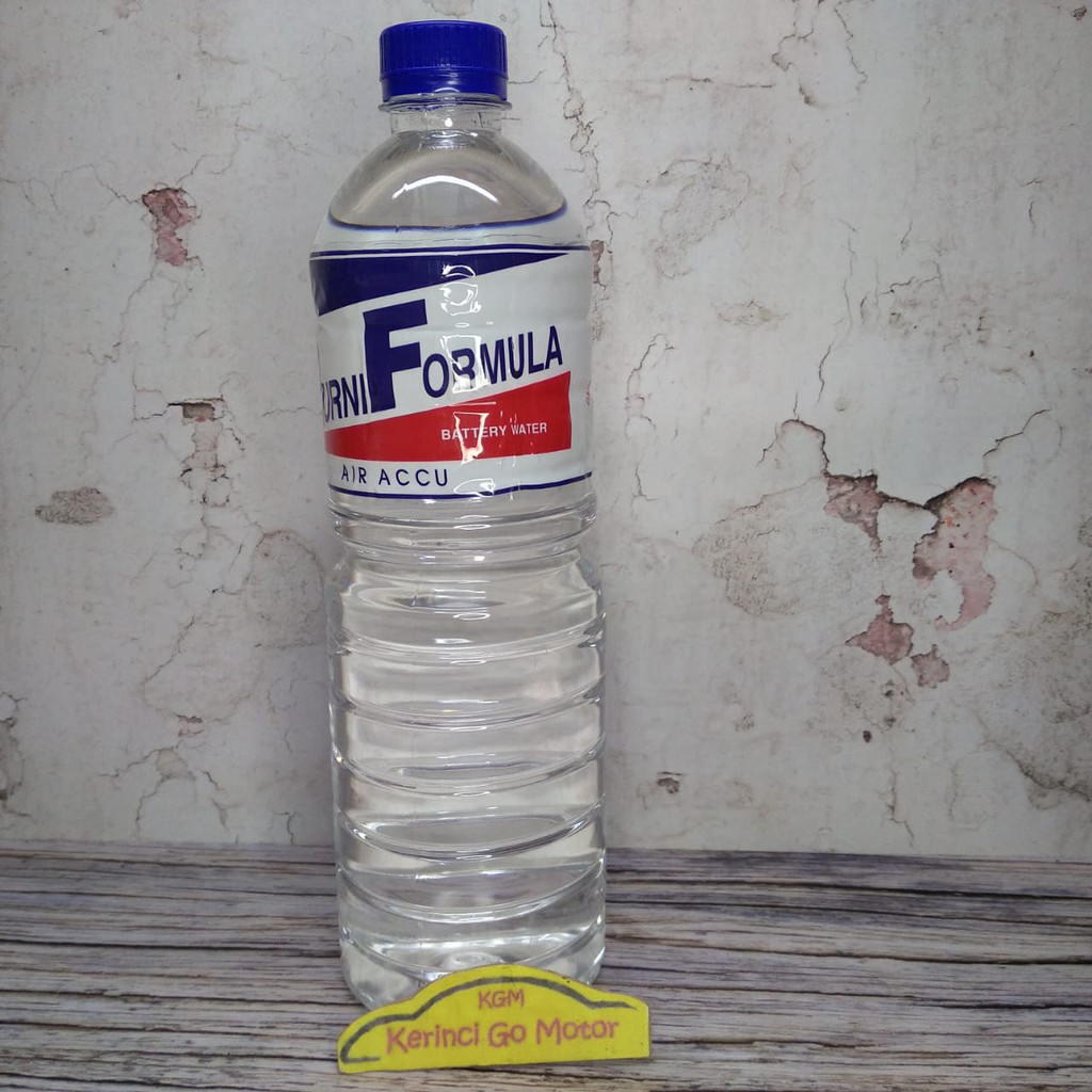 Air Aki Murni Formula 1 Liter - Air Accu Murni Formula - Battery Water