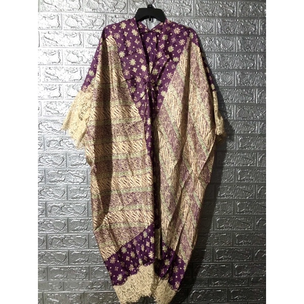 KAFTAN VISCOSE Long Kaftan Ungu