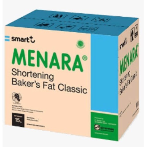 Menara  Mentega Putih 1KG, 500gr, 250 gr , REPACK Shortening / Baker's Fat