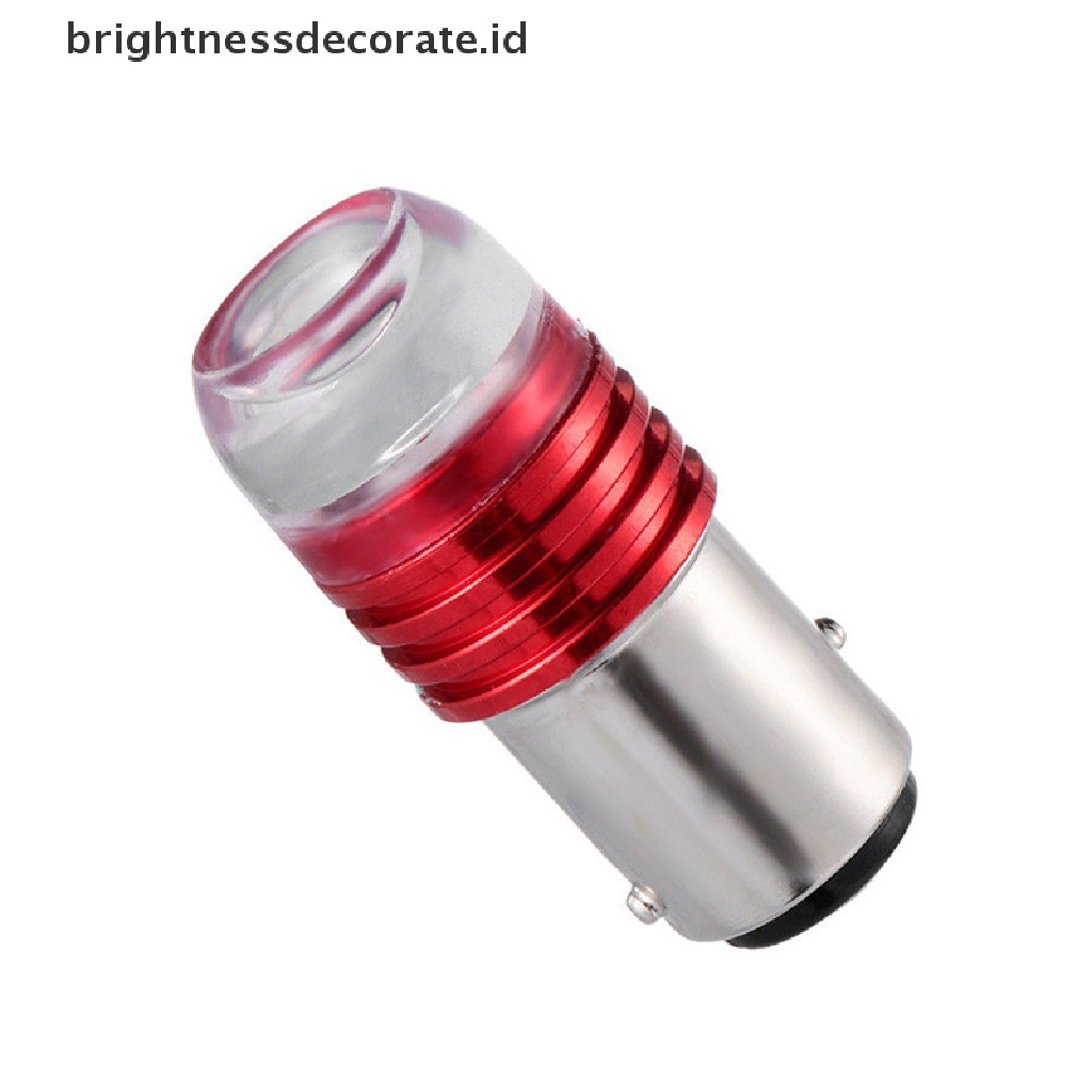 2 Pcs Bohlam Lampu Led 1157 BAY15D P21 / 5W Warna Merah