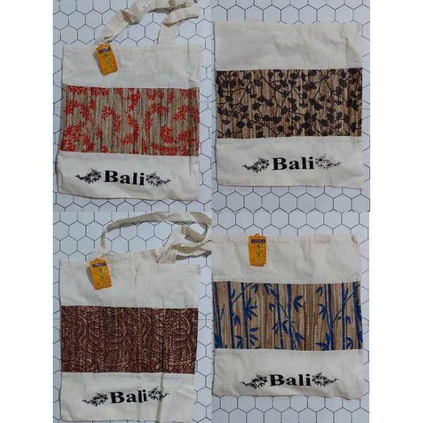 [NEW] Tas bali / oleh oleh krisna bali / tas tenteng / goodie tote bag / tas fashion wanita / tas ka