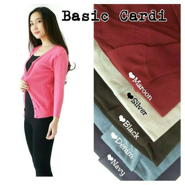 Basic Cardigan Wanita | Outer Wanita