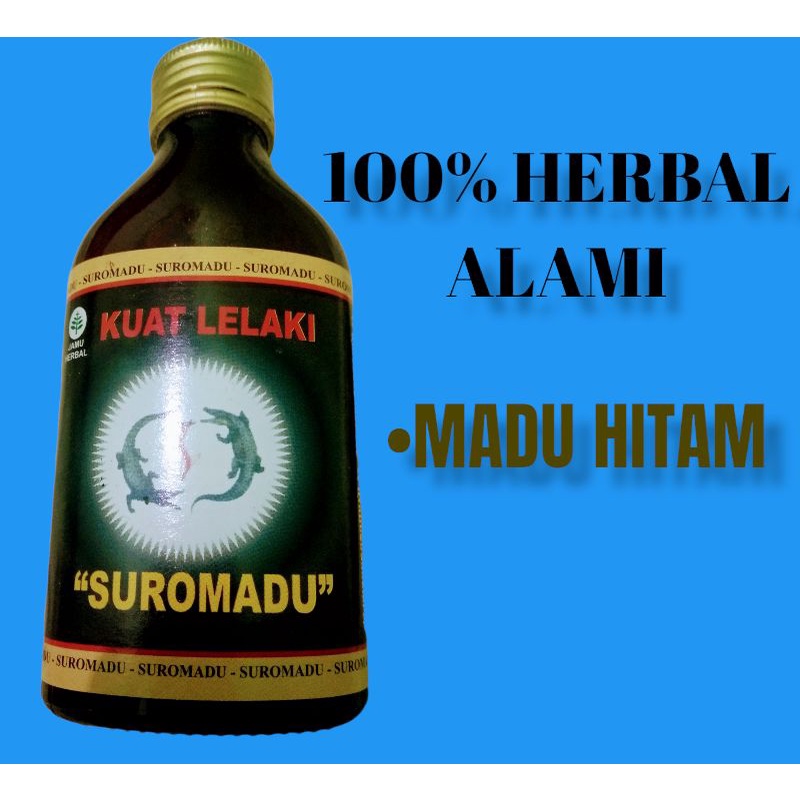 Obat pria perkasa tahan lama suromadu ori/jamu herbal lelaki/ramuan perkasa/pil kuat/jamu cair/madu 