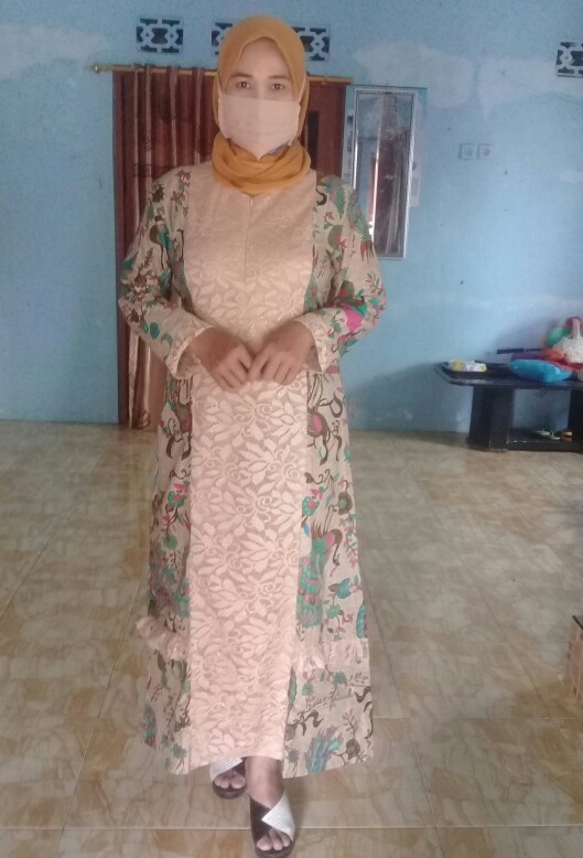 Best Seller Sarimbit Batik Set Kebaya Brukat Corneli Mix Organza Skirt Katun Couple Nikita By Titiek