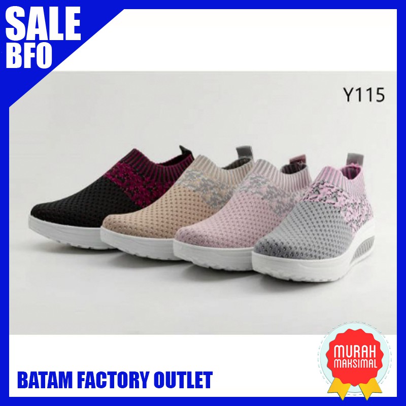 FSY115 - BFO - BatamFactoryOutlet - Sepatu Sneakers Viral  Murah Berkualitas - Grosir Online Batam