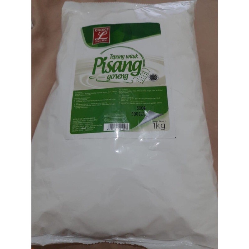 

Tepung untuk pisang goreng Lchoice 1kg