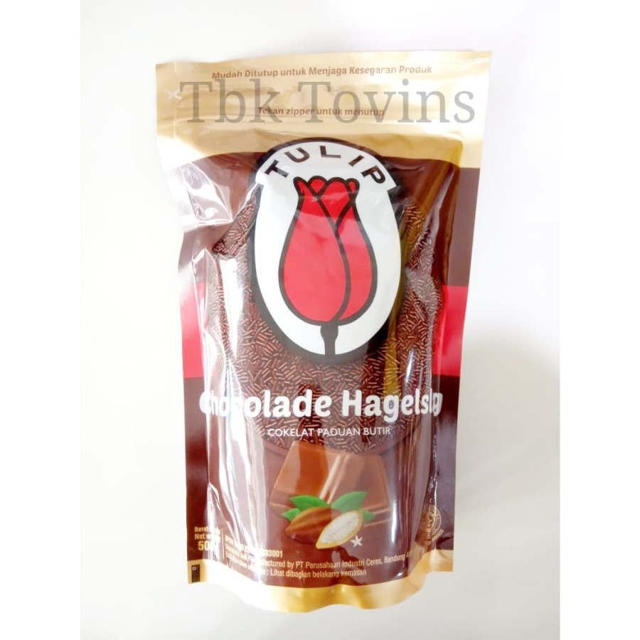 

TULIP MESES CHOCOLATE HAGELSLAG 500 GR