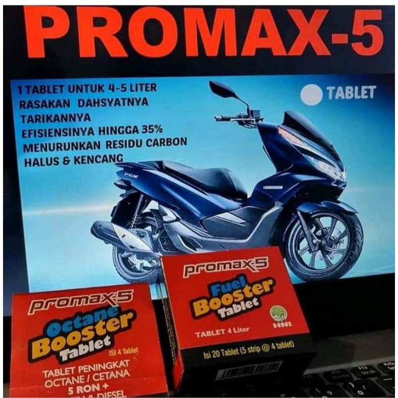 Promax -5  HNI (penghemat Bensin untuk Motor)
