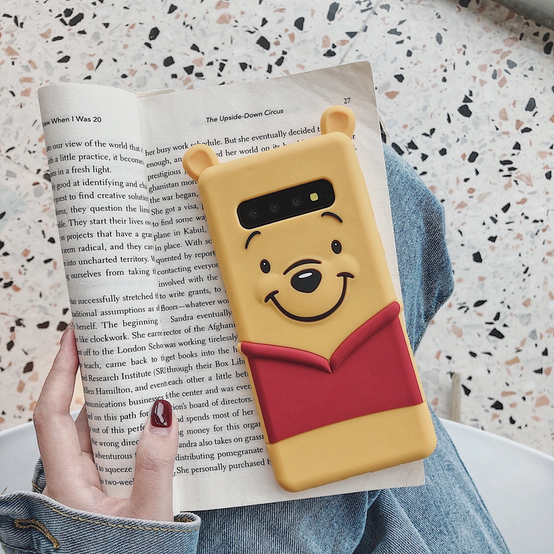 Soft Case Silikon Motif Kartun Winnie The Pooh untuk
