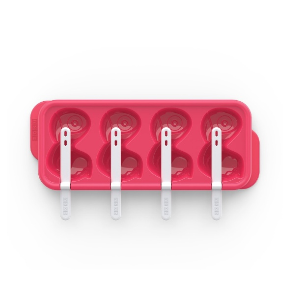 Zoku Unicorn &amp; Flamingo Ice Pop Mold - Cetakan Es Krim Karakter Ice Cream Bentuk Hewan Lucu Silicone