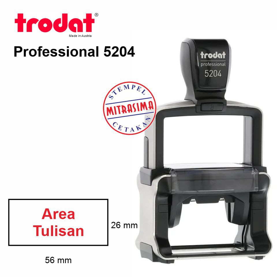 

Stempel Trodat 5204 ( Stempel Trodat Professional Model Persegi )