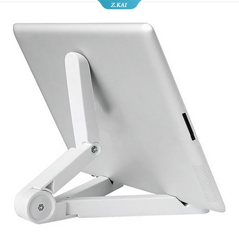 Stand Holder Lipat Portable Universal Bentuk Segitiga Anti slip Untuk Tablet PC