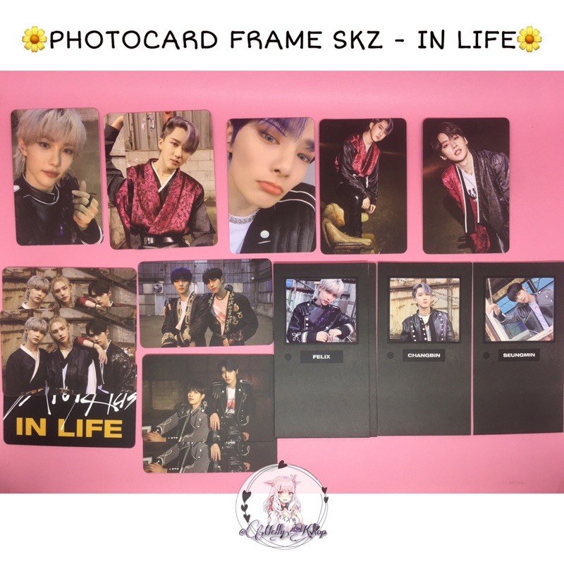 [PHOTOCARD,PC FRAME,PC UNIT] STRAY KIDS ALBUM IN LIFE HYUNJIN SEUNGMIN LEE KNOW CHANGBIN FELIX IN