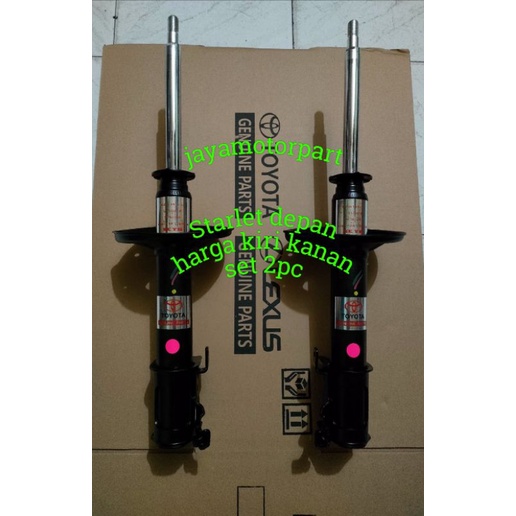 shockbreaker shock absorber Starlet kotak depan Toyota ori