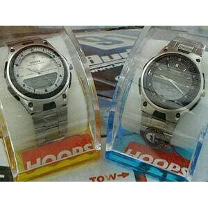 Jam Tangan Pria & Wanita HOOPS Original Dual Time