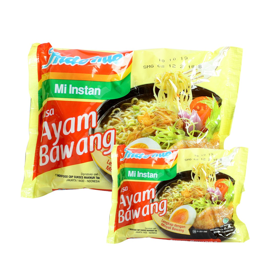

Indomie Kuah Ayam Bawang Per Dus Isi 40 pcs