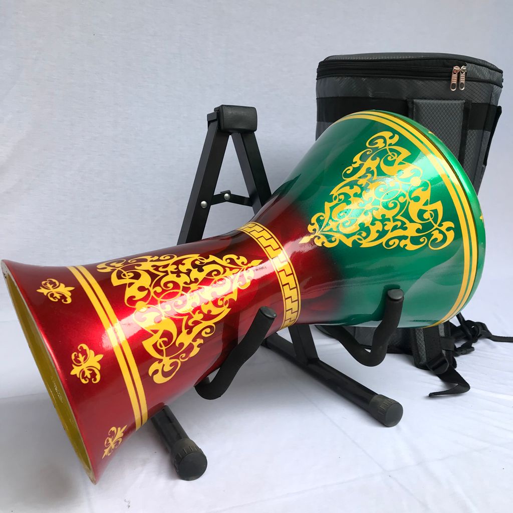 darbuka aluminium Cor 8inch + Tas +kunci L