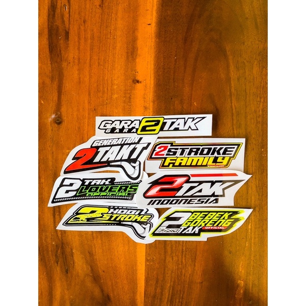 sticker stiker pack pak 2tak 2troke rx king rx z fiz r helm dll