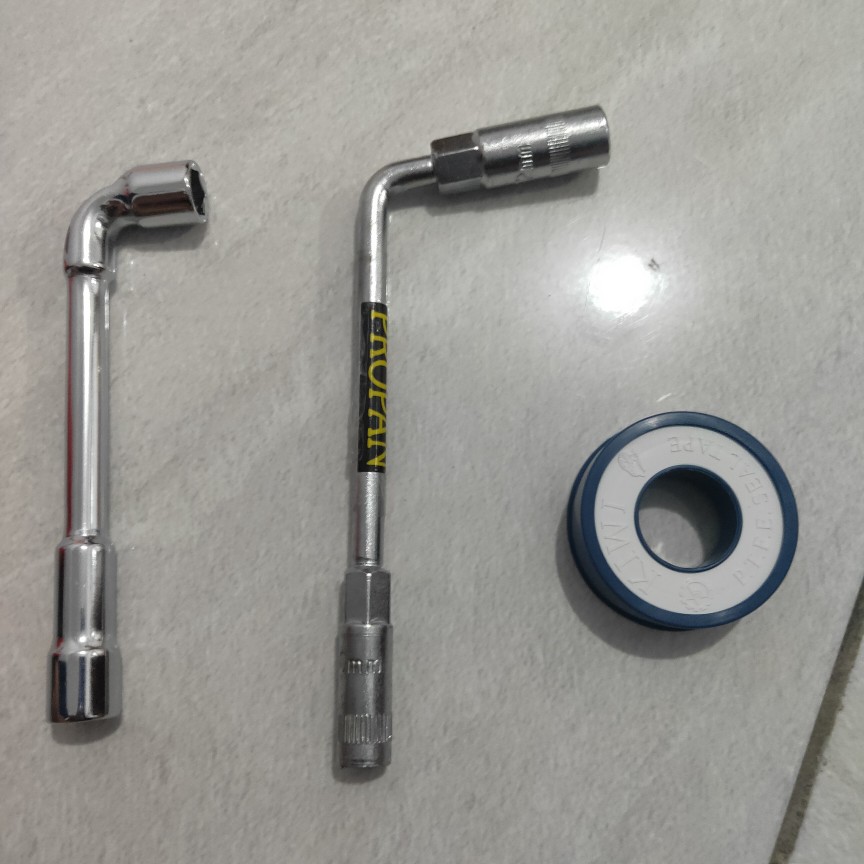 Seal Tape Kecil 1/2 × 10 Meter - Seal Tape Isolasi Kran Siltip