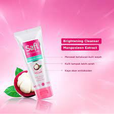 [ GROSIR ] Safi White Natural Brightening Cleanser Mangosteen