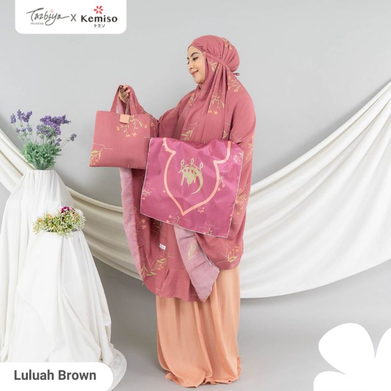 MUKENA TAZBIYA X KEMISO LULUAH SERIES ALLSIZE