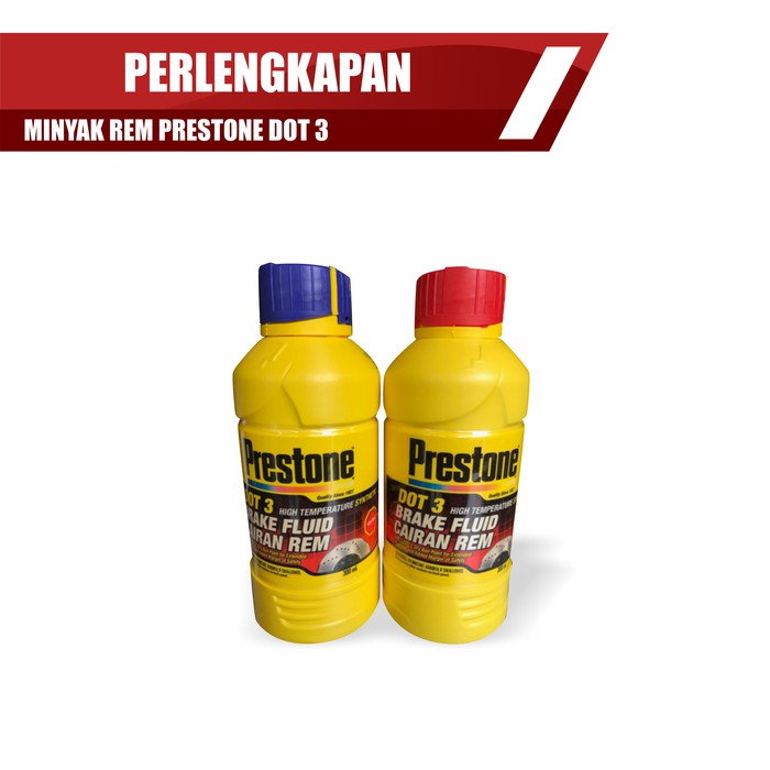 Jual Oli Rem Prestone Atau Stp Dot 3 Dot3 Neutral Brake Fluid 300ml Warna Merah Putih Shopee 6779