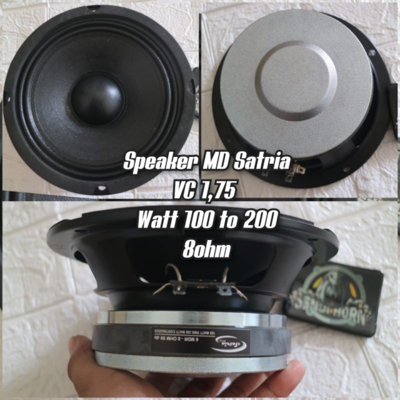 Speaker 6 in satria Md