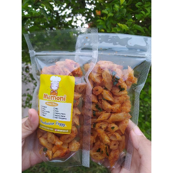 

LUMRING - LUMPIA KERING PEDAS GURIH DAUN JERUK 90GR