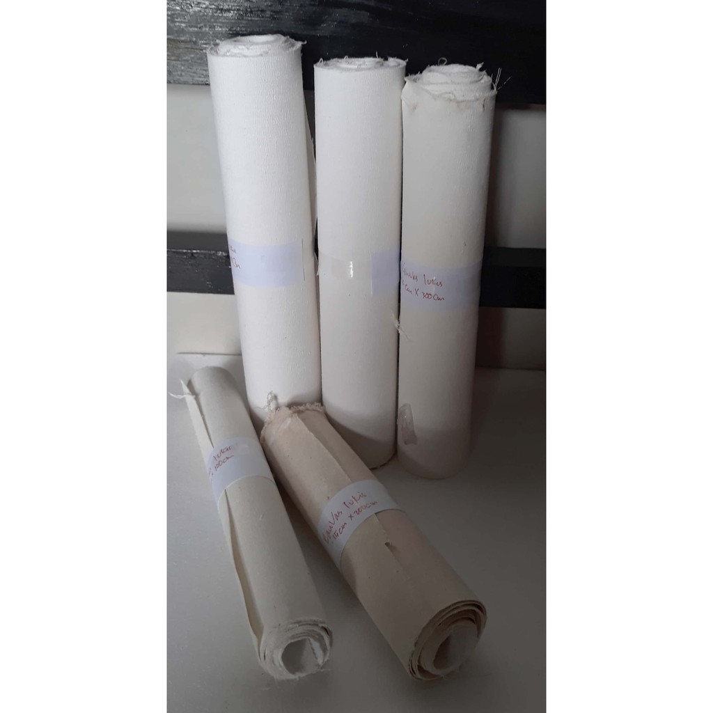 

(HOT) COD ROLL KECIL KANVAS LUKIS PREMIUM SIZE 23cm X 300cm // PERLENGKAPAN MELUKIS // KANVAS LUKIS