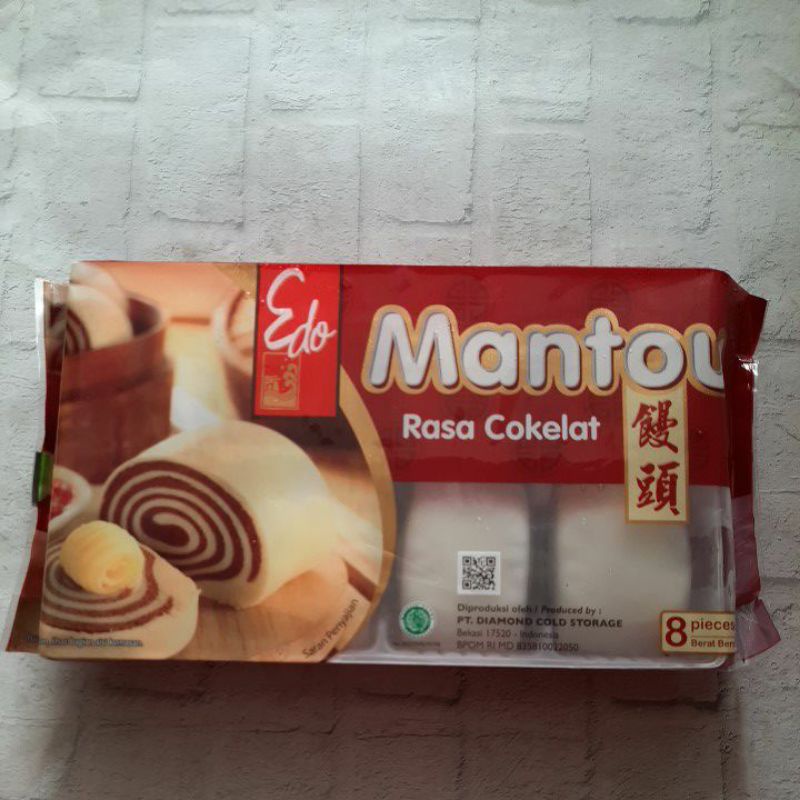 

Edo mantou coklat isi 8pc