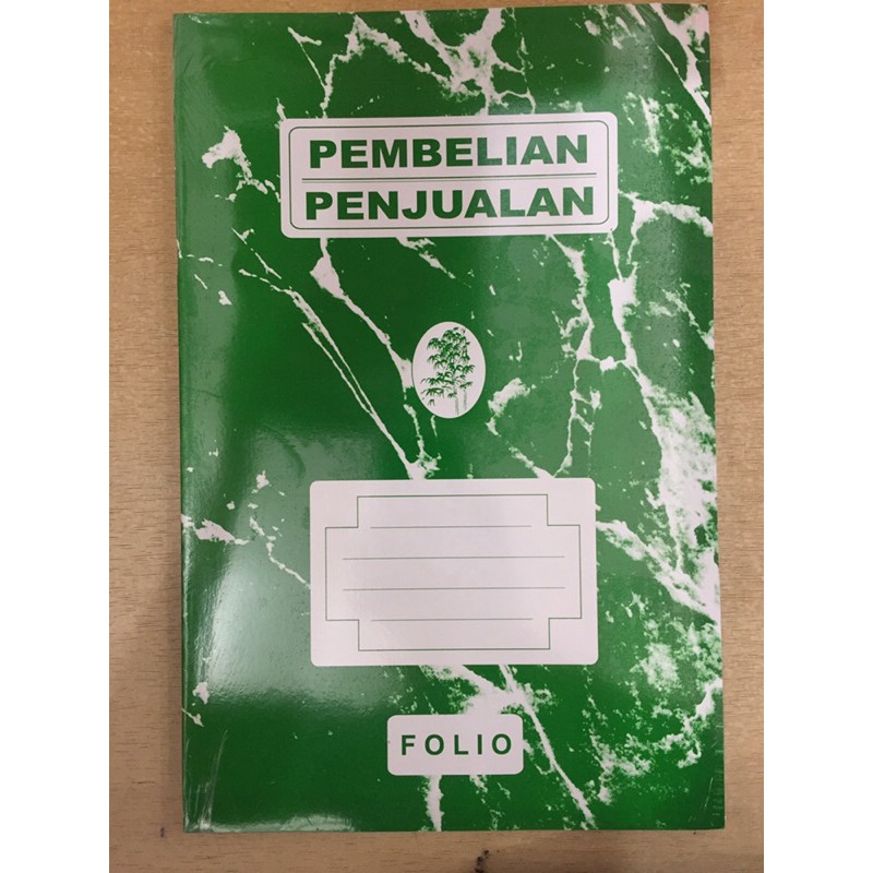 

Buku pembelian penjualan folio Bamboo