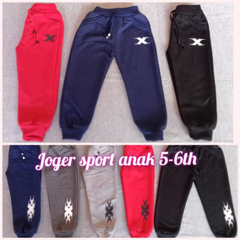 joger sport anak 5th-6th