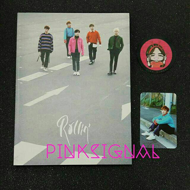 ALBUM B1A4 ROLLIN + SANDEUL PHOTOCARD