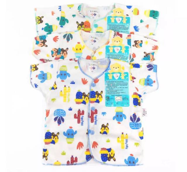 Libby Baju bayi motif dan polos