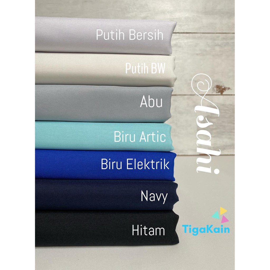 1 meter Kain Furing Asahi / Bahan Puring