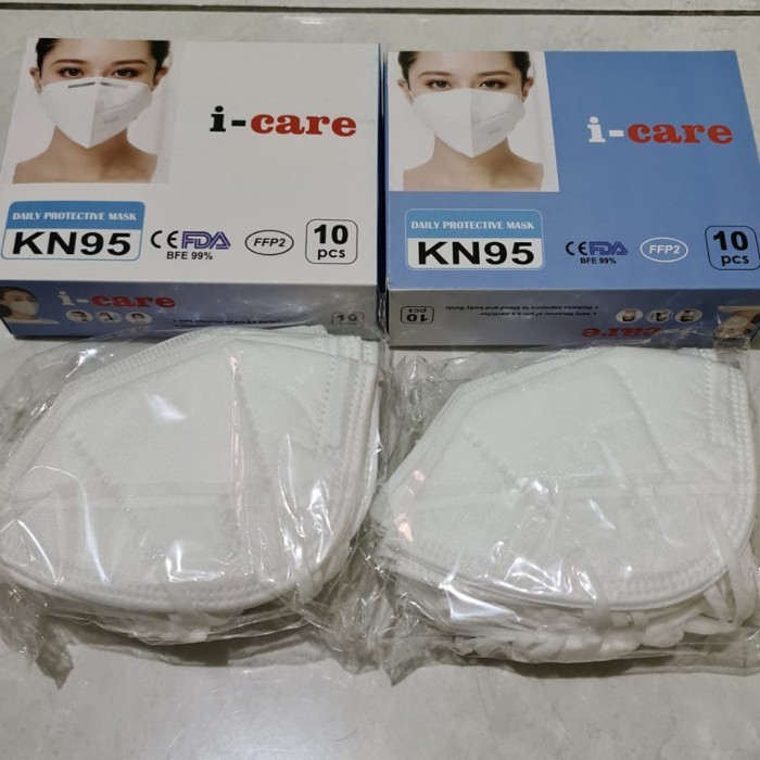 Masker KN95 Masker N95 Masker KN 95 Masker N 95 Masker Original i-care Masker I-Care KN 95 isi 10 pc