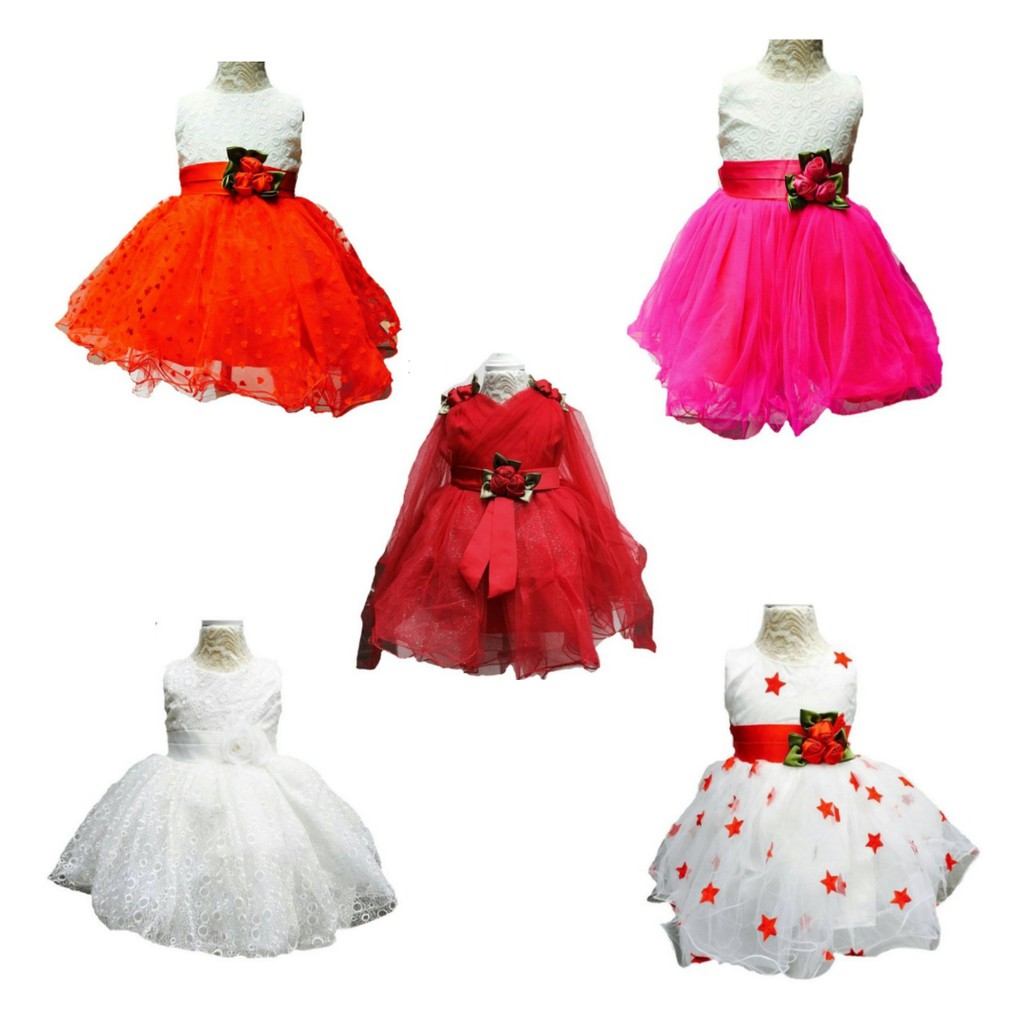 PROMO CUCI GUDANG!!! Baby Gown Dress Import - Gaun Pesta Anak