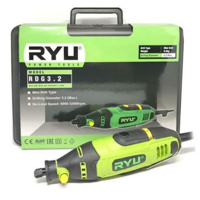 RYU MINI DIE GRINDER RDG 3.2 / GERINDA MINI RYU