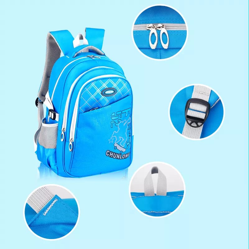 atm-67 - Ransel Sekolah Anak Laki Laki Perempuan ORIGINAL BackPack TK SD Tas Sekolah Les IMPORT