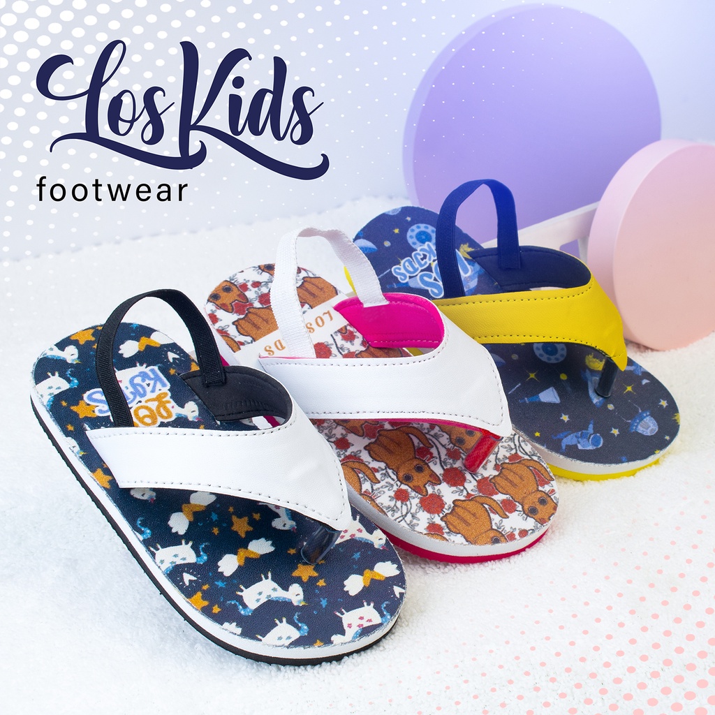 New Produc Sandal Anak Tali Belakang Motif NASA NEW