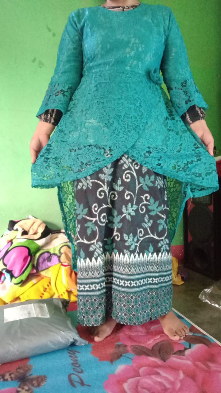 Xvc - Restock!! Stelan Vitri Batik Muslim / Stelan Wanita Terbaru / Stelan Trendy Kekinian / Hq