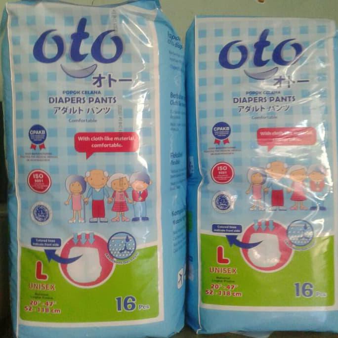 pampers dewasa popok dewasa celana oto L 16