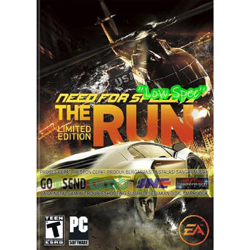 Jual NEED FOR SPEED THE RUN CD DVD GAME PC GAMING PC GAMING LAPTOP