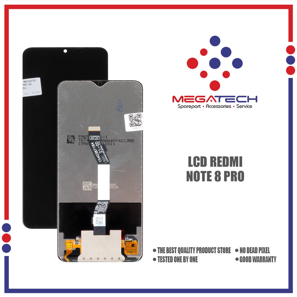 LCD Xiaomi Redmi Note 8 Pro Fullset Touchscreen