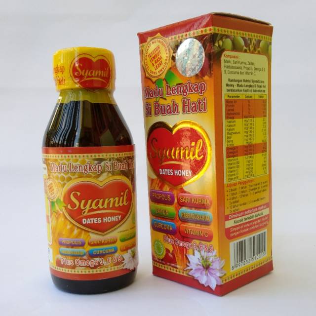 Syamil Kids Dates Honey Madu Anak Si Buah Hati 125ml