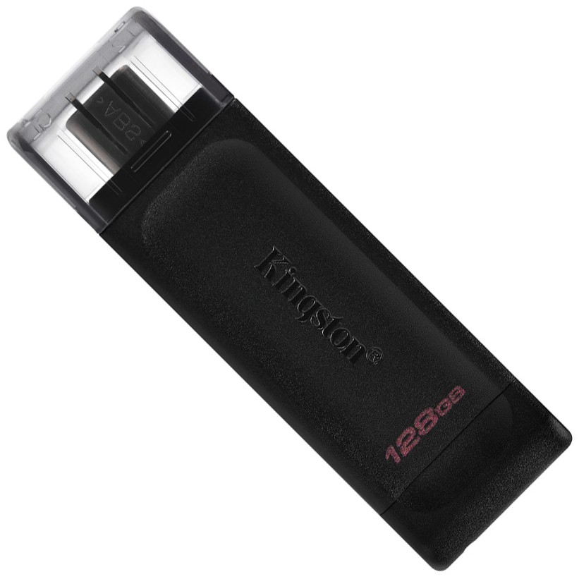 flash drive kingston DT70 128gb Usb type-c 3.2 original - Flashdisk usb-c datatraveler 70 kingston