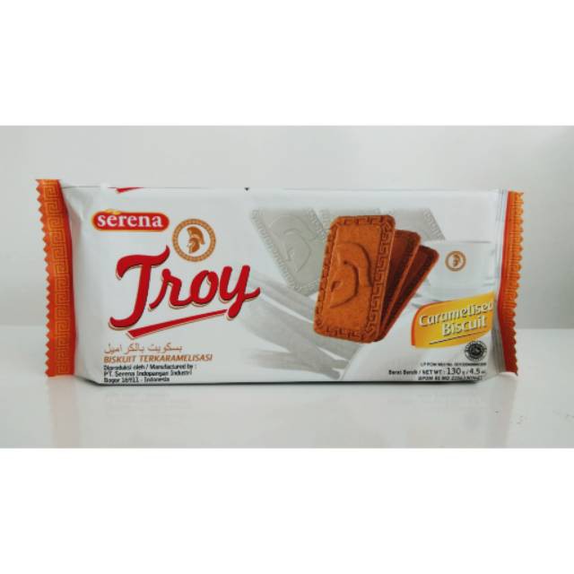 Serena Troy Caramelised Biscuit 130 Gr