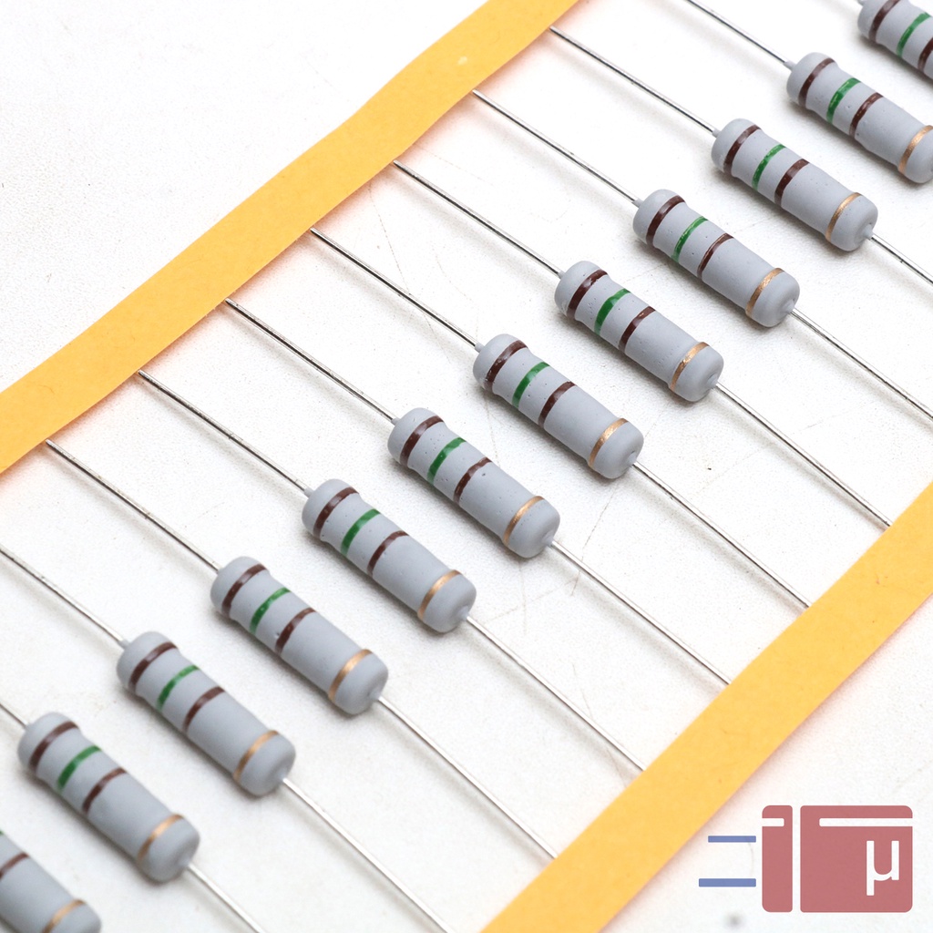 Resistor 150R 150 Ohm 2W Metal Oxide 5% Taiwan Kaki Tembaga